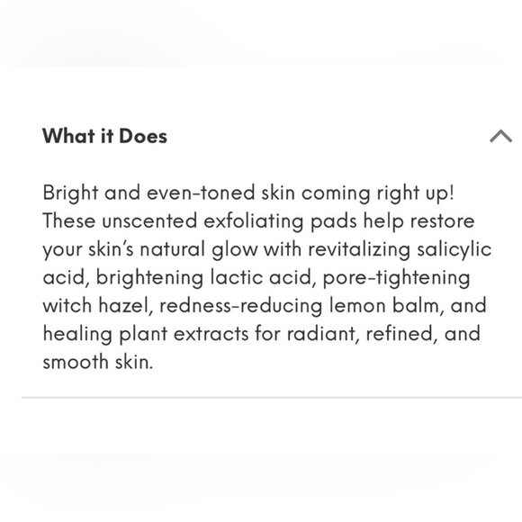Laurens Brightening Skin Pads salicylic lactic plant extract NIB - Picture 2 of 2